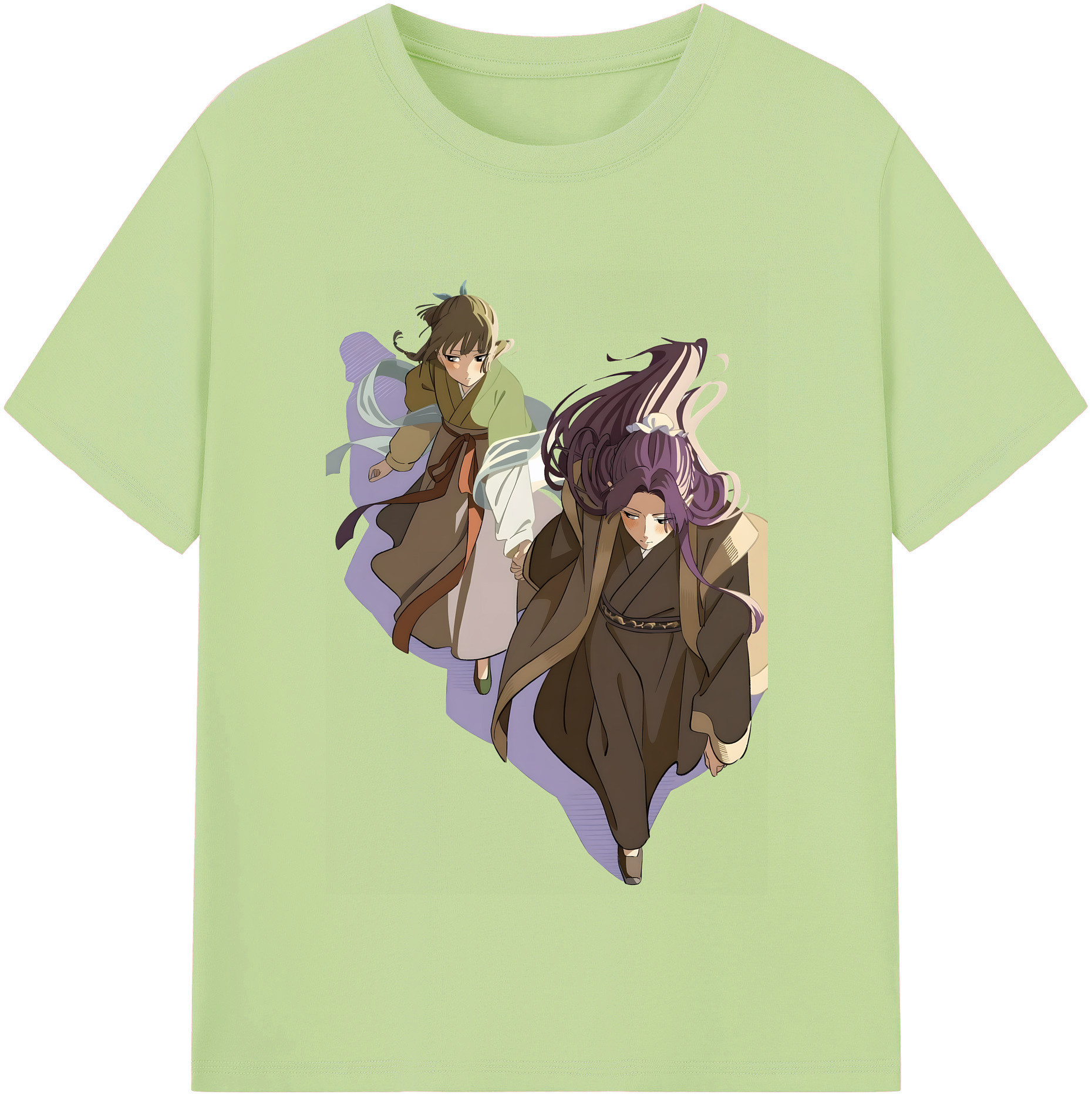 （画像用） 薬屋のひとりごと The Apothecary Diaries 綿100％半袖Tシャツ（フロントプリント）